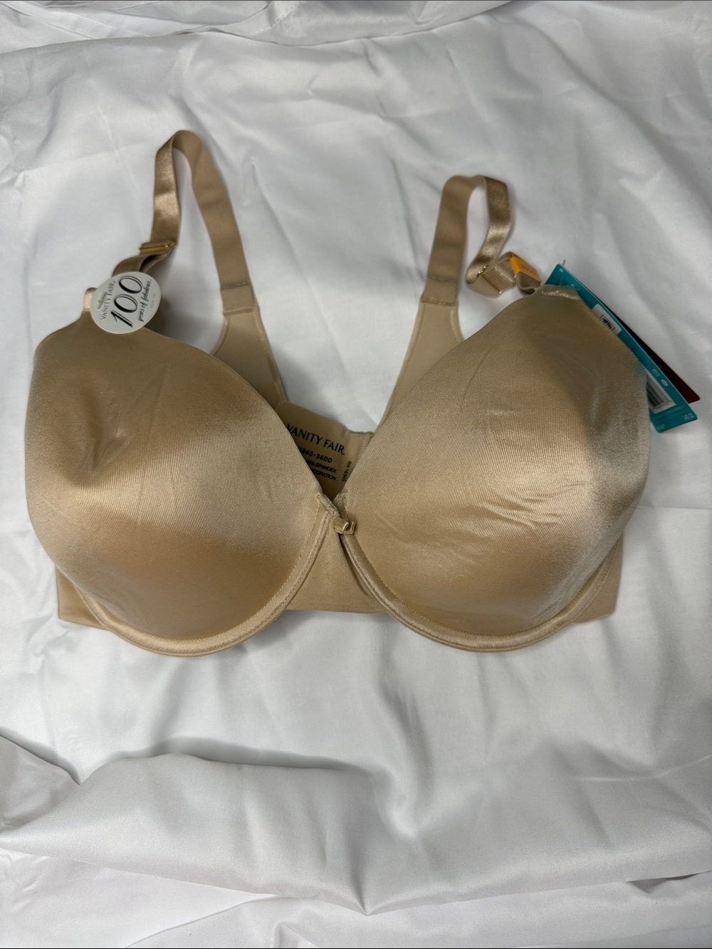 Vanity Fair Beige Bra - Smooth Molded Cups